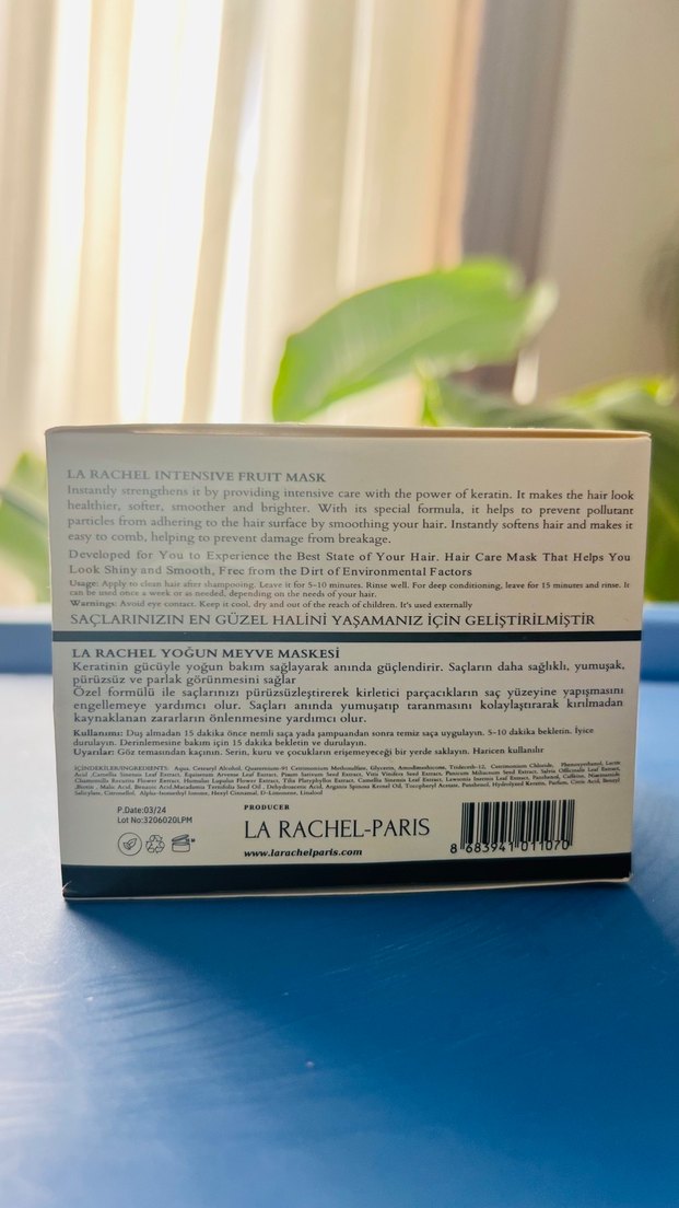 LA RACHEL Keratin Kompleksli Saç Bakım Maskesi - Görsel 2