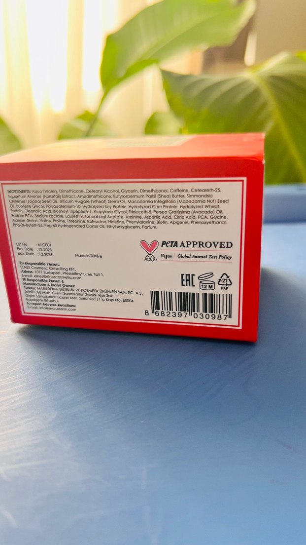 maru.derm Saç Dökülmesine Karşı Saç Kremi 300 ml - Görsel 3