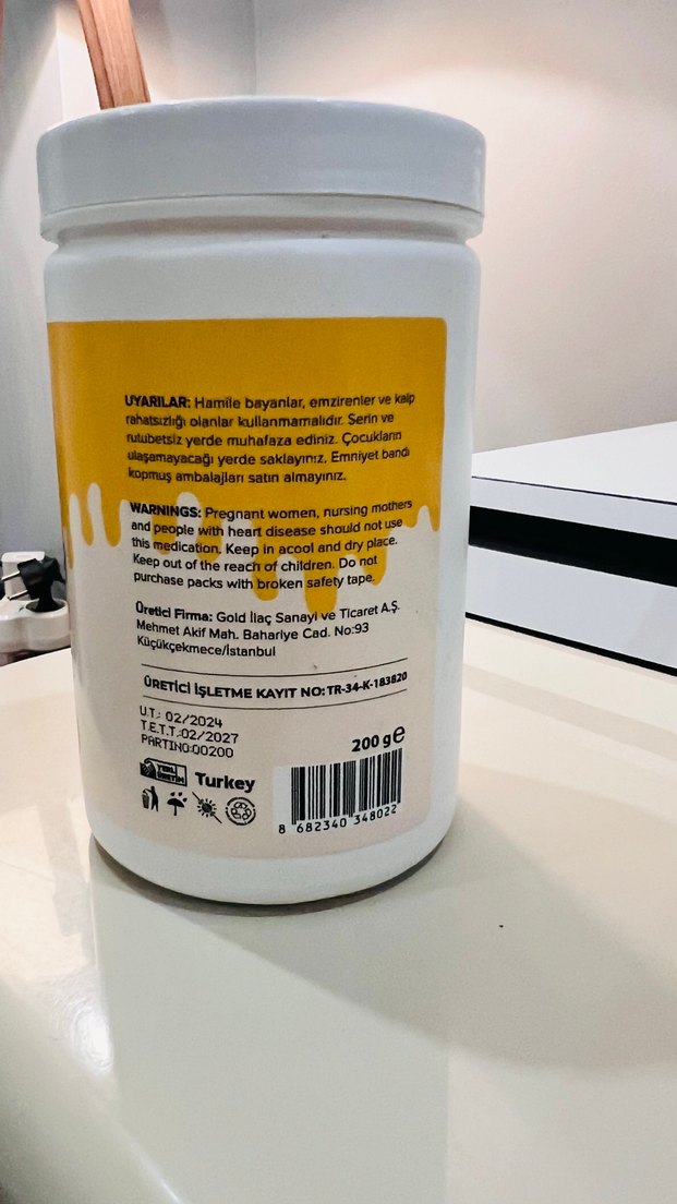 DERMOLOG Bromelain Bitki Tozu 200g - Görsel 2