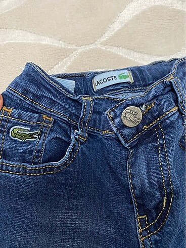 5 Yaş Beden Lacost 5-6 Yaş Slim Jean