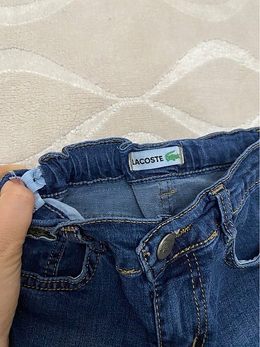 5 Yaş Beden lacivert Renk Lacost 5-6 Yaş Slim Jean