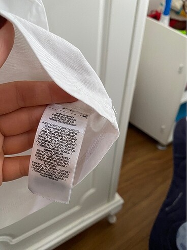 4 Yaş Beden beyaz Renk Ralph Lauren Tshirt