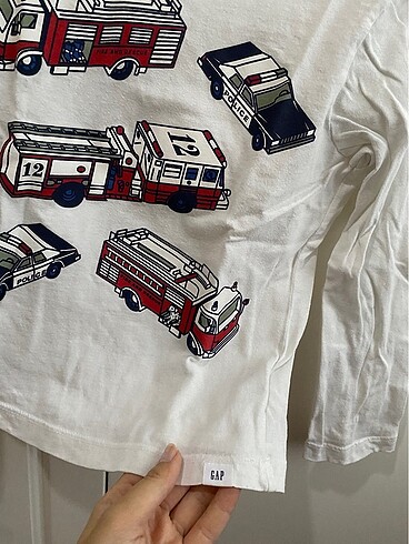 Gap Gap Uzun Kollu Penye Tshirt