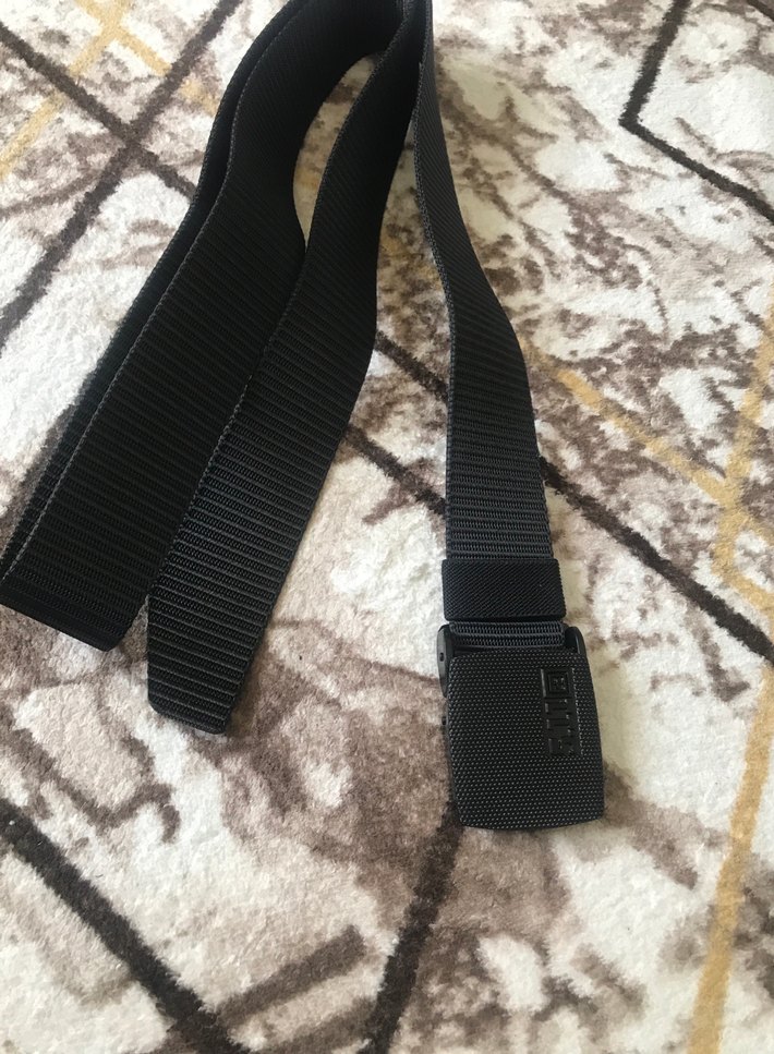 Siyah Erkek Sokak Stili Kemer - Görsel 3