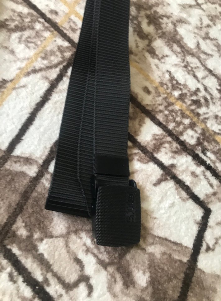 Siyah Erkek Sokak Stili Kemer - Görsel 2