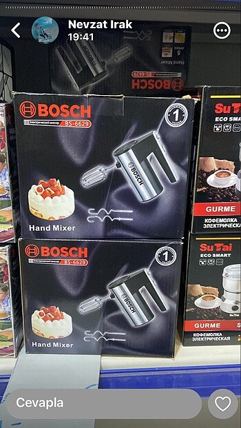 Bosch çırpıcı