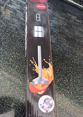2500W Bosch Siyah El Blenderı - Görsel 3