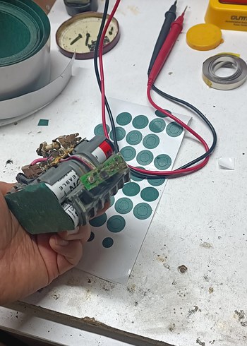 Würth bosch 14,4V batarya - Görsel 10