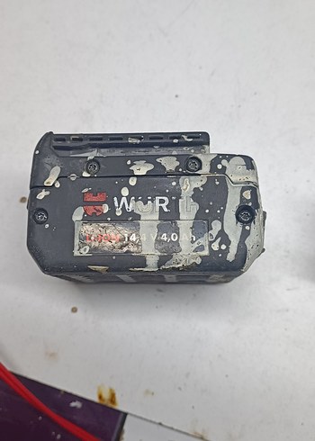 Würth bosch 14,4V batarya - Görsel 3