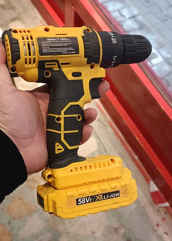 Sarı Şarjlı Matkap 58V Li-Ion - Görsel 2