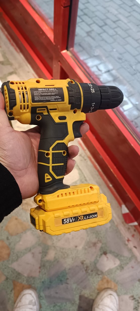 Sarı Şarjlı Matkap 58V Li-Ion - Görsel 2