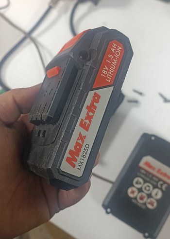 4 adet Max Extra 18V 1.5Ah Lityum-İyon Batarya - Görsel 3