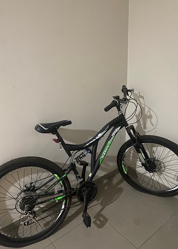 Siyah-yeşil bisiklet - Görsel 2