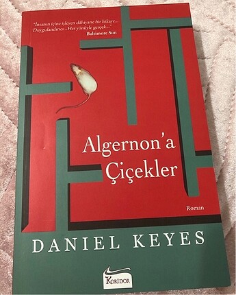 Algernon?a çiçekler kitap