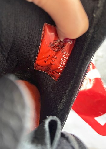 Harley davidson kadın bot - Görsel 5