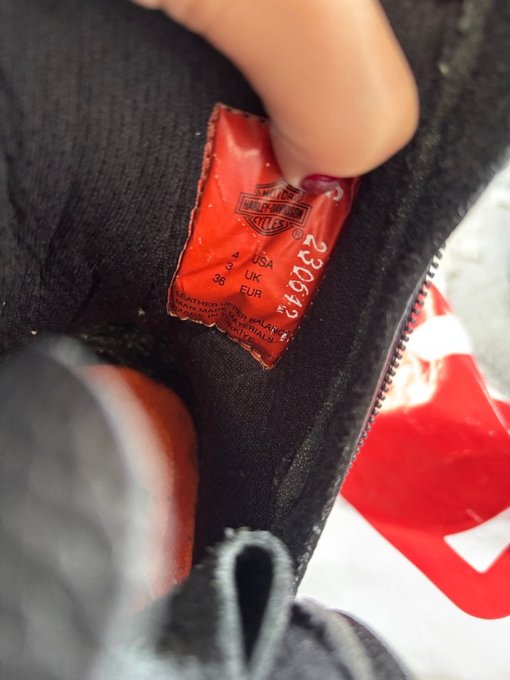 Harley davidson kadın bot - Görsel 5