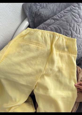 Zara Zara butter yellow pantolon