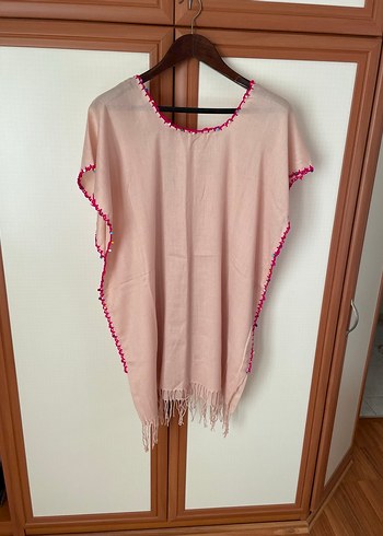 Bohem Detaylı el işi mayo üstü - Görsel 2