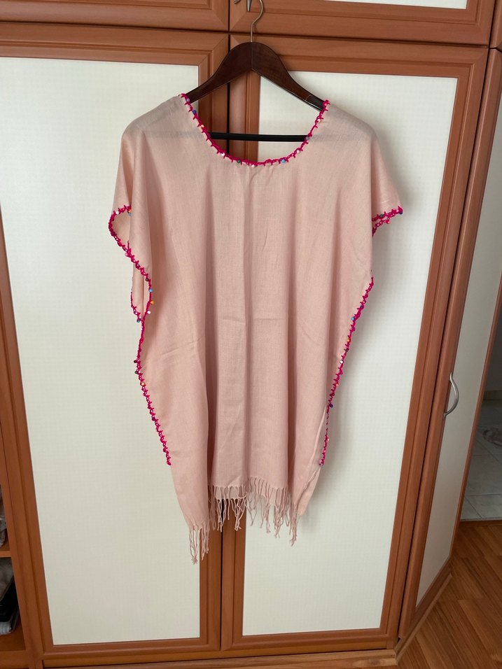 Bohem Detaylı el işi mayo üstü - Görsel 2