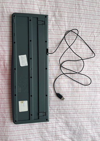 Kablolu Siyah Logitech Klavye - Görsel 2