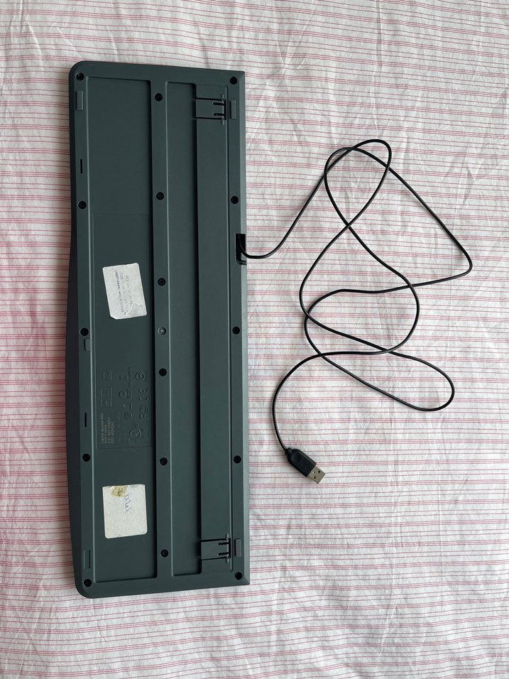 Kablolu Siyah Logitech Klavye - Görsel 2