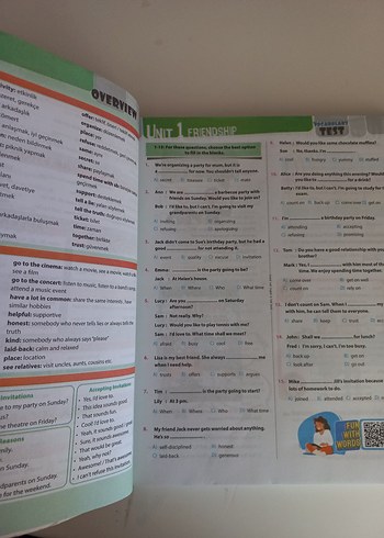 Ahead with English 8. Sınıf test booklet ve test book - Görsel 6