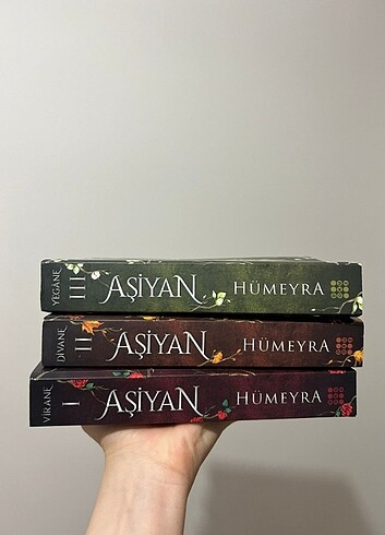Aşiyan kitap 3lü set imzalı