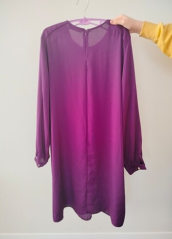 Famelin Mor uzun tunik