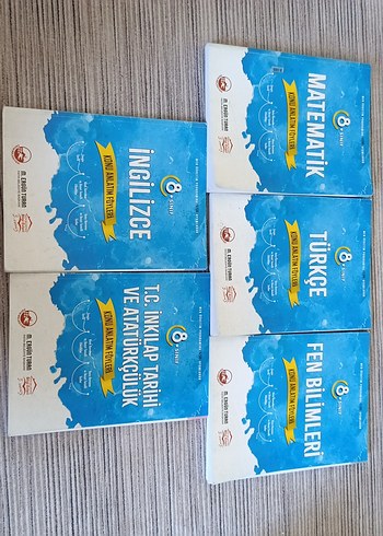 8. Sınıf Sınav Hazırlık Kitapları Seti