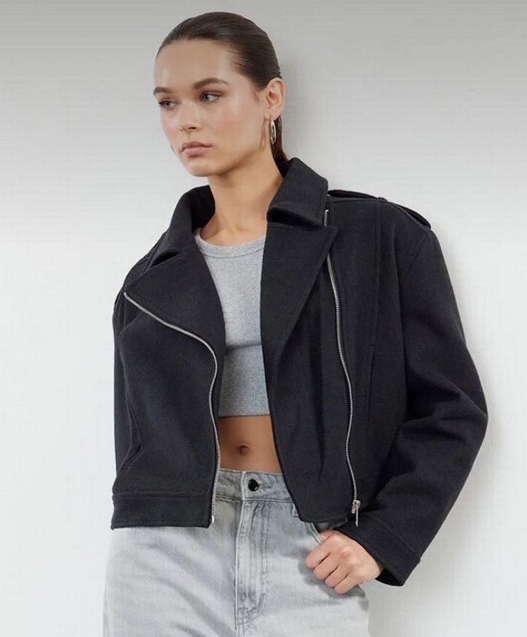 tymlla Kaşe Ceket - Görsel 2