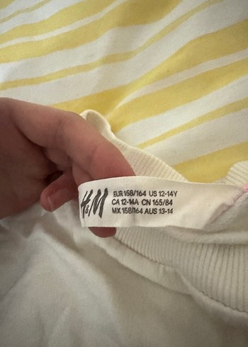 Beyaz Uzun Kollu sweat - Görsel 3