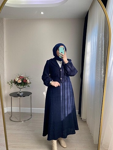 Chanel kumaş tüvit takım