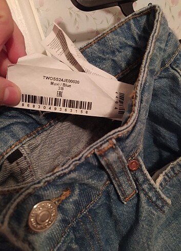 38 Beden Geniş paça Jean