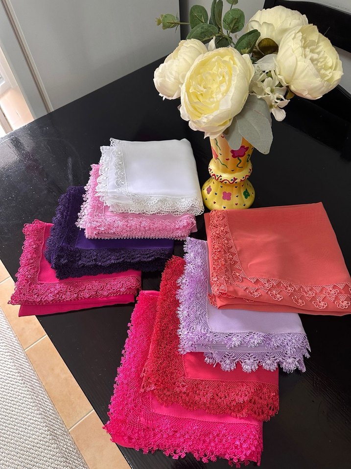 Şifon mevlit başörtüsü - Görsel 2