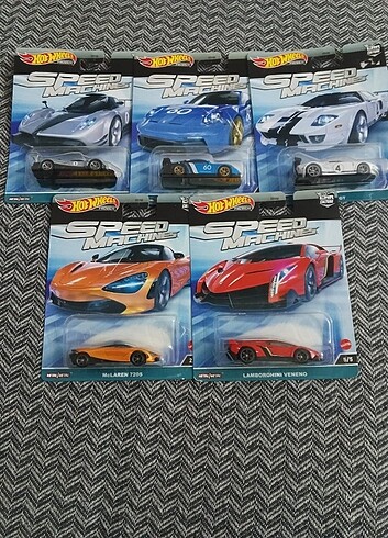 HOT WHEELS ARABALARI SPEED MACHINES 