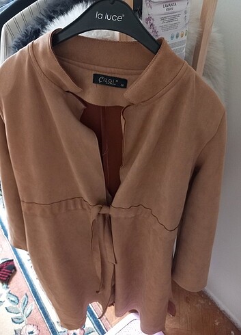Zara Süet trenckot