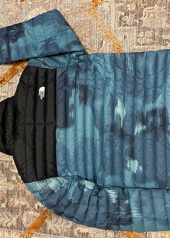 North Face Erkek Mavi Siyah Fermuarlı Mont S beden - Görsel 4