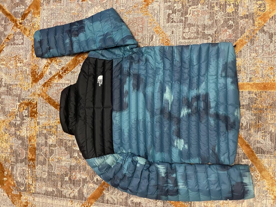 North Face Erkek Mavi Siyah Fermuarlı Mont S beden - Görsel 4