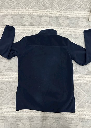 TED  dükkan Lacivert Fermuarlı polar  Sweatshirt - Görsel 4