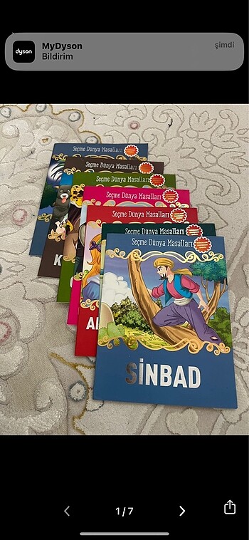 Seçme dünya masalları 7 kitap 1. Sınıf baskı - Görsel 2