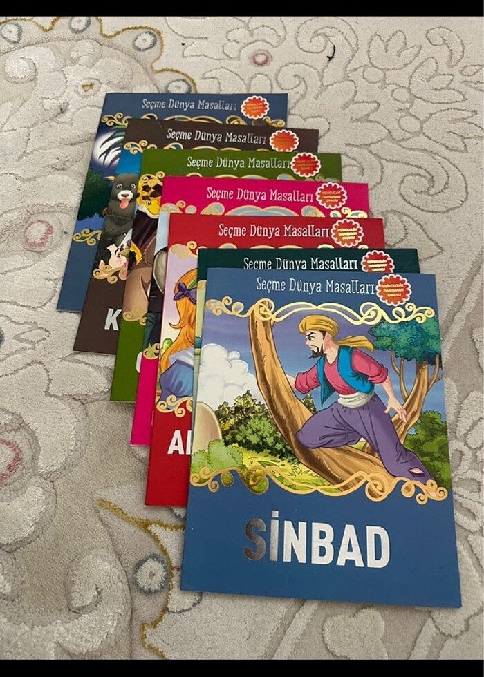 Seçme dünya masalları 7 kitap 1. Sınıf baskı - Görsel 2