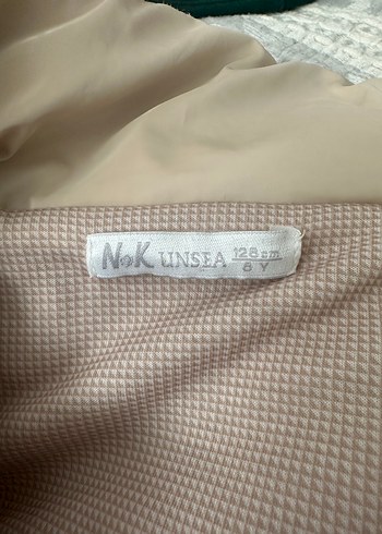 Kürklü Bej Yelek, Rahat Kesim, Yüksek Yaka - Görsel 4