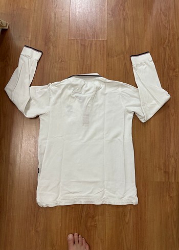 TED dükkan Düğmeli Beyaz Polo Tişört 6 beden - Görsel 3
