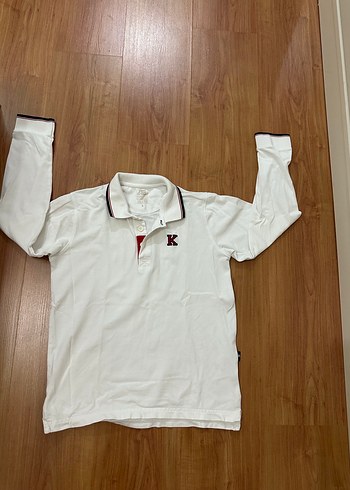 TED dükkan Düğmeli Beyaz Polo Tişört 6 beden - Görsel 2