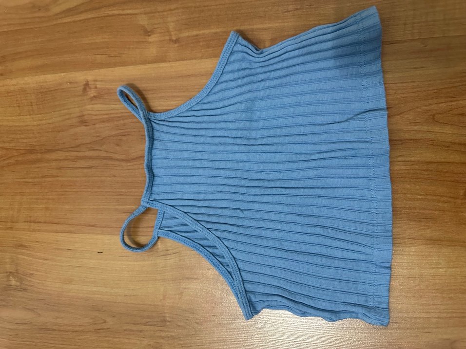 Zara Nakışlı, Yüksek Yakalı Mavi Kot Atlet - Görsel 3