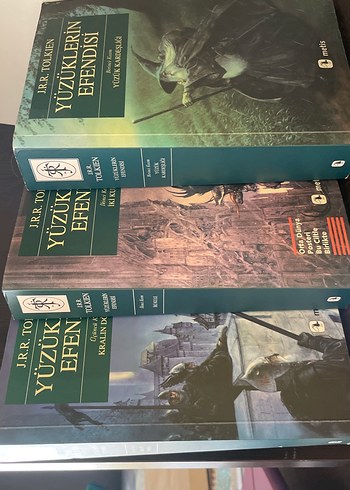 J.R.R. Tolkien - Yüzüklerin Efendisi 3 Kitap Seti
