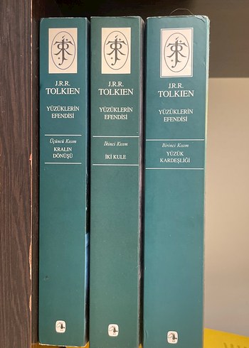 J.R.R. Tolkien - Yüzüklerin Efendisi 3 Kitap Seti