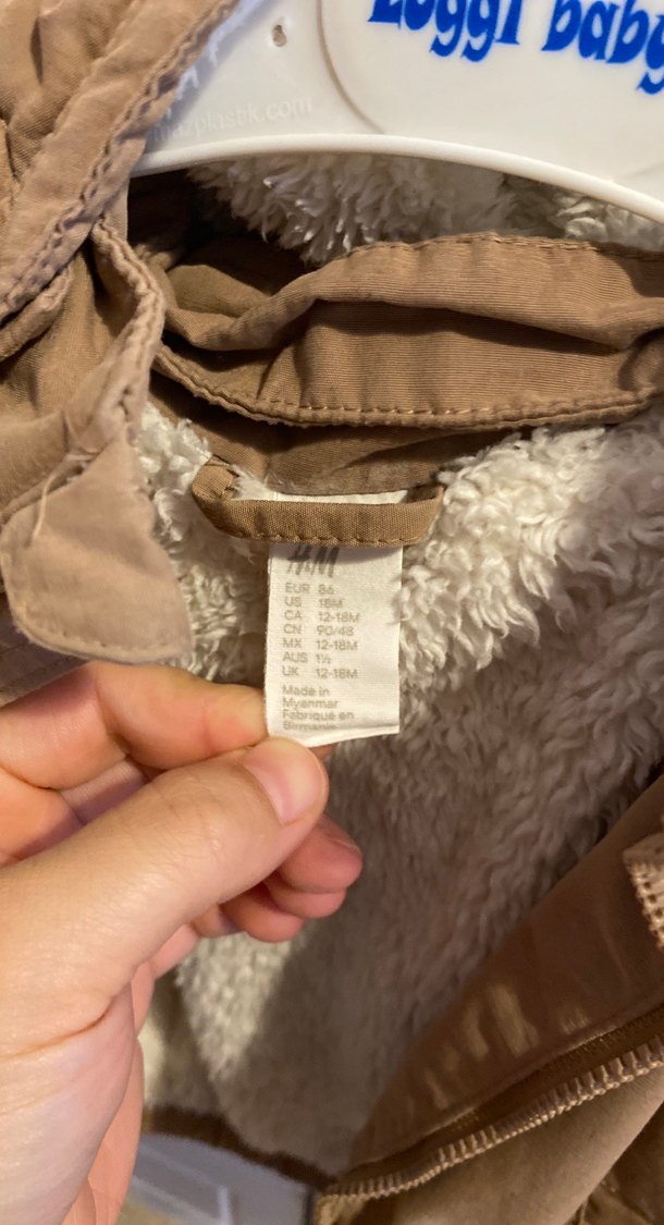 Bej Polar Astarlı Erkek Çocuk Ceketi - Görsel 3