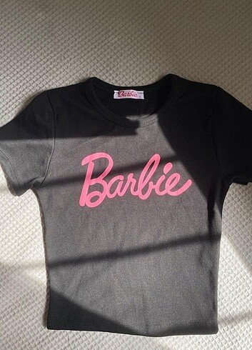 s Beden siyah Renk Barbie crop