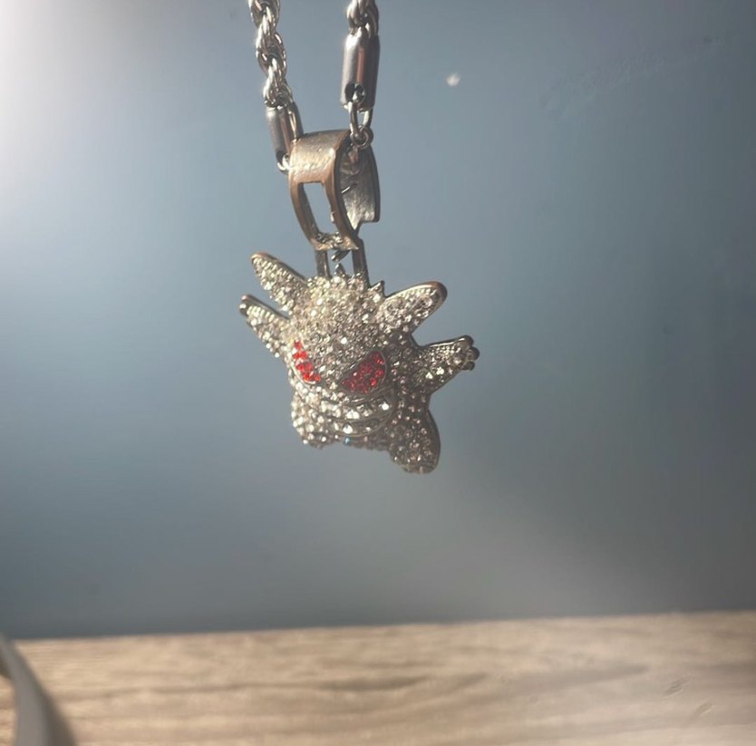 Iced Out Chain Gengar - Görsel 3
